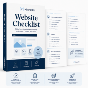 Website Checklist